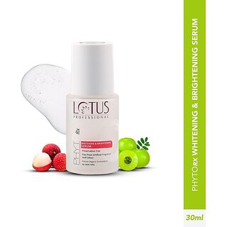                       Lotus Professional Phytorx Whitening And Brightening Serum (30 Ml)                                              