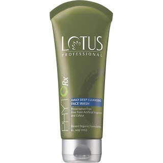 Lotus Professional Phytorx Daily Deep Cleansing Face Wash (80 G) Lotus Professional Phytorx Daily Deep Cleansing Face Wash (80 G)