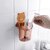 Toothbrush Holder Plastic Stand for Toothpaste, Comb, Brush, Drain Waterproof Self-Adhesive, Teddy Bear