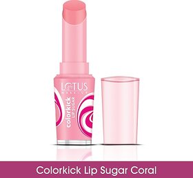 Lotus Make-Up Colorkick Lip Sugar Coral (Pack Of: 1, 3 G)