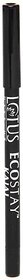 Lotus Make-Up Ecostay Kajal (Pack Of 2) (Black, 2.4 G)