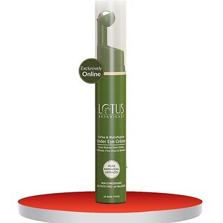 Lotus Botanicals Coffee And Multi-Peptide Under Eye Creme With Vitamin E . (15 Ml) Lotus Botanicals Coffee And Multi-Peptide Under Eye Creme With Vitamin E . (15 Ml)