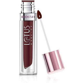 Lotus Make-Up Ecostay Matte Lip Lacquer (4 G, All That Wine) Lotus Make-Up Ecostay Matte Lip Lacquer (4 G, All That Wine)