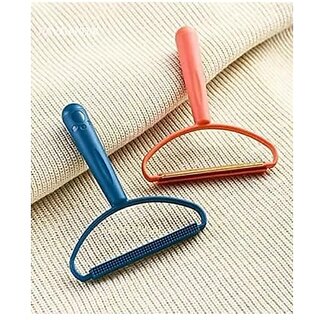 (Pack of 2) Mini Portable Manual Lint Remover Reusable Lint Remover for Clothes and Carpet Hair Remover for Couch Multicolor (Pack of 2) Mini Portable Manual Lint Remover Reusable Lint Remover for Clothes and Carpet Hair Remover for Couch Multicolor