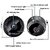 WiFi 1080p Magnet Camera Security Indoor Camera with 64gb SD Card Support Watch Live 24x7Hours