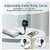 WiFi 1080p Magnet Camera Security Indoor Camera with 64gb SD Card Support Watch Live 24x7Hours