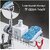 Kitchen Sink Caddy Storage Organizer Drainer Caddy For Dishwashing Soap Sponge Holder Faucet Storage Rack(Stainless Steel) - Sinks Silver
