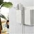 (Pack of 2) Wall Mount Mobile Holder Storage Case for TV/AC Remote Wall Mounted Mobile Stand Multi Purpose Stand with Hole for Phone Charging (White)