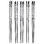 5 Pairs Reusable Metal Stainless Steel Chopsticks Dishwasher Safe Lightweight Easy to Use Metal Chop Stick Utensils
