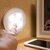 15-Year Warranty LED Light Set of 3 - Remote Control No Wiring Needed Switch Between Strong/Low Brightness Battery Operated Adhesive Tape Off Timer