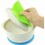 Plantex Multipurpose Silicone Round Hot Mat for Kitchen and Dining/Hot Plate Stand, Set of 4 Silicone Trivet (Pack of 1)