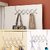 Adjustable Over The Door Hook Hanger Stainless Steel Heavy Duty Door Hanger for Clothes Coats Robes Hats Towel Rack Organizer Bathroom Hooks  Pack of 1  Silver