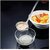 Stainless Steel Cooking Spoon Oil-Separated Spoon with Long Handle Oil Soup Separator Spoon Oil Filter Spoon Grease Filter Spoon for Home Kitchen Hot Pot Fat Skimmer 1 Pcs