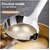 Stainless Steel Cooking Spoon Oil-Separated Spoon with Long Handle Oil Soup Separator Spoon Oil Filter Spoon Grease Filter Spoon for Home Kitchen Hot Pot Fat Skimmer 1 Pcs