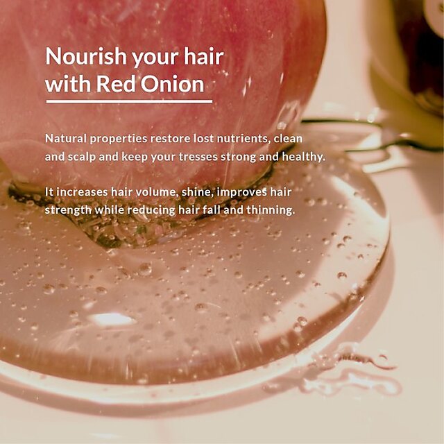 Lotus Botanicals Red Onion Hair Revitalizer - 100Ml ( Pack Of 2 ) (200 Ml)