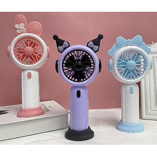                       Cute Portable Personal Travel 3 Speed Handheld Mini Fan// Unisex///Design as per stock                                              