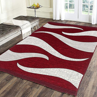 RADECOR Red Velvet Carpet (5 ft, X 7 ft, Rectangle) RADECOR Red Velvet Carpet (5 ft, X 7 ft, Rectangle)