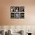 DIY Cast Set of 6 Rectangular Frame(6x8 Inch) Black Frame With Wall Mount  Stylish for Home  Office Dcor, Perfect for Family Pictures  Gifting