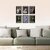 DIY Cast Set of 6 Rectangular Frame(6x8 Inch) Black Frame With Wall Mount  Stylish for Home  Office Dcor, Perfect for Family Pictures  Gifting