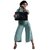 Vara Leather Bag For Women's Faux Leather Tote Handbag, Handbag For Women Black Crocodile Pattern, Chain Strap