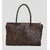 Vara Leather Bag For Women's Faux Leather Tote Handbag, Handbag For Women Black Crocodile Pattern, Chain Strap