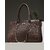 Vara Leather Bag For Women's Faux Leather Tote Handbag, Handbag For Women Black Crocodile Pattern, Chain Strap