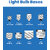 BAJAJ 9 W Basic Round B22 LED Bulb (White, Pack of 9)