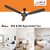ZOOM Snow air Ceiling Fan for Home | 48 inch ceilling fan with design and decorative pankha | BEE Star Rated Ceiling Fan | 2 year warranty