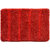 RADECOR Cotton Floor Mat (Red, Medium)