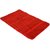 RADECOR Cotton Floor Mat (Red, Medium)