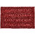 RADECOR Cotton Door Mat (Red, Medium)