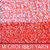 RADECOR Cotton Floor Mat (Red, Medium)