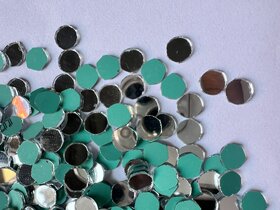 Round Mirror for lippan Art Mandala Art Craft Mirror 8mm 100gm 800piece