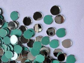 Round Mirror for Mandala Art, lippan Art 10mm 100gm 550piece