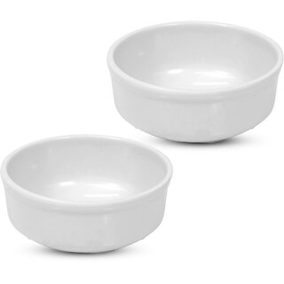 Ariya Melamine Soup Bowl - White, Set of 2 | Durable, Easy to Clean & Perfect for Soup, Cereal & Snacks Ariya Melamine Soup Bowl - White, Set of 2 | Durable, Easy to Clean & Perfect for Soup, Cereal & Snacks
