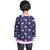 Kid Kupboard Cotton Girls Sweatshirt, Dark Blue, Full-Sleeves, 5-6 Years KIDS7413