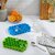 Flexible Silicone Honeycomb 37 Cavity Ice Cube Tray for Freezer Moulds Small Cubes Whiskey Fridge Bar Soft Ice Cube Tray -Color May Vary-Pack of 2