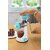 Manual Fruit Juicer with Hand Crank, Green, Citrus and Berry Press