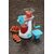 Manual Fruit Juicer with Hand Crank, Green, Citrus and Berry Press