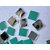 MIRROR GLASS WORLDWIDE Square Shape 7 mm 740 Pieces 100 gm Decorative Mirrors for Lippan Art, Mandala, Fabric, Jewelry M