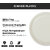 Aurka Melamine 12 Dinner Plates (532 White  Pack of 2) for Serving Breakfast, Lunch, Sancks Plate for Hotel  Parties