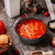 Aurka Melamine Soup Bowl (Black  Set of 2) Perfect for Soup, Noodles, Cereal, Oatmeal, Pasta, Salads, for Home, Office