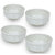 Aurka Melamine Soup Bowl (Marble  Set of 4) Perfect for Soup, Noodles, Cereal, Oatmeal, Pasta, Salads, for Home, Office