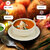 Aurka Melamine Soup Bowl Set with Spoon and Plate (Marble  Set of 2) Perfect for Soup, Noodles, Pasta, for Home, Office