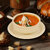 Aurka Melamine Soup Bowl Set with Spoon and Plate (Marble  Set of 2) Perfect for Soup, Noodles, Pasta, for Home, Office