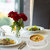 Aurka Melamine Soup Bowl Set with Spoon and Plate (White  Set of 3) Perfect for Soup, Noodles, Pasta, for Home, Office