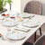 Aurka Melamine 10.5 Inch Full-Size Dinner Plates - White Base, Golden  Black, Set of 2, Durable  Stylish