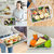 Globenox Melamine M2 Small Rectangle Serving Tray - Pack of 1  Traditional Print, Durable  Easy to Clean
