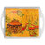 Globenox Melamine M8 Small Rectangle Serving Tray - Pack of 1  Traditional Print, Durable  Easy to Clean