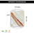 Globenox Melamine M12 Small Rectangle Serving Tray - Pack of 2  Traditional Print, Durable  Easy to Clean